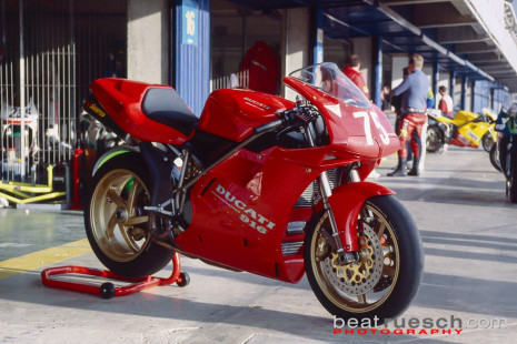 Barcelona 1995 - Ducati 916 (noch fast original)