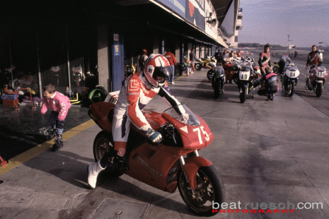 Barcelona 1995 - Ducati ausgeliehen...