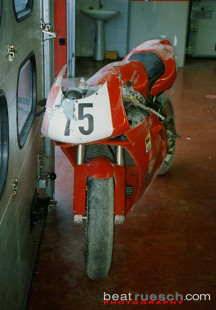 Crash in Mugello - Herbst 1996