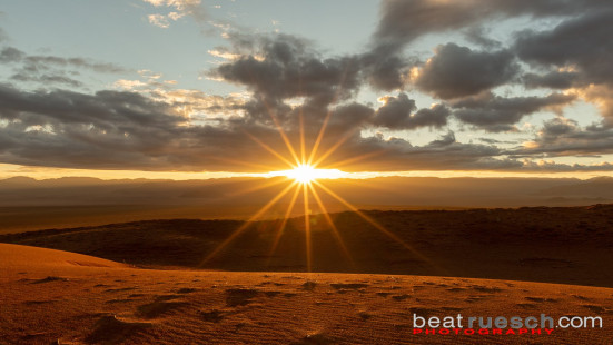 Sonnenaufgang im NamibRand Natur Reservat